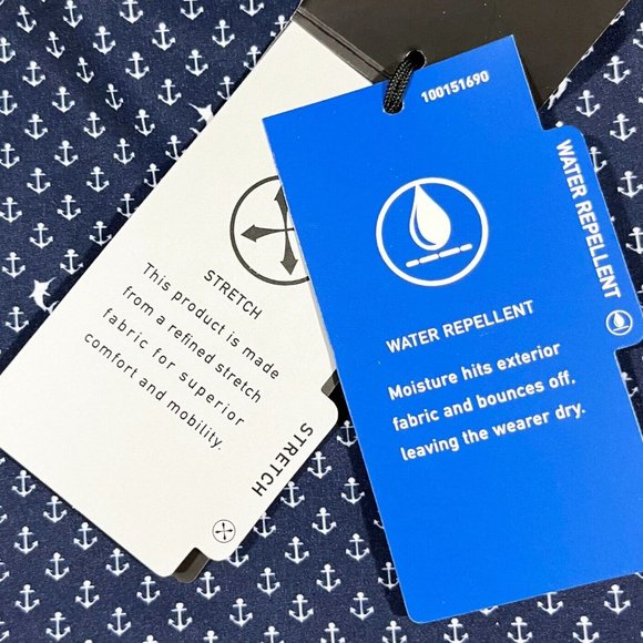 NWT RLX Ralph Lauren Golf Men's Performance 4 Way Anchor Stretch Shorts 36 - Picture 4 of 6